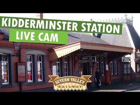 Live Webcam Kidderminster Station Concourse, England