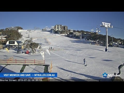 Live Webcam Bourke Street Sski Run Mount Buller, Vic, Australia