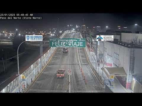 North View Webcam Paso del Norte International Bridge, Mexico