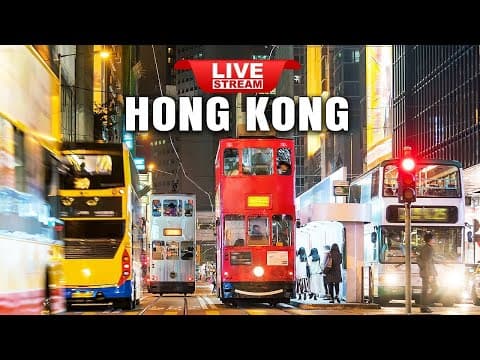 Live Webcam Double Decker Tram Kennedy Town, Hong Kong