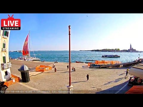 Live Hotel Ca� Formenta Webcam Bacino di San Marco, VE, Italy