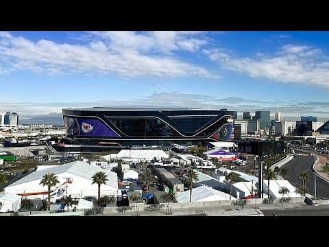Live Allegiant Stadium Webcam Las Vegas Skyline, Nevada, USA