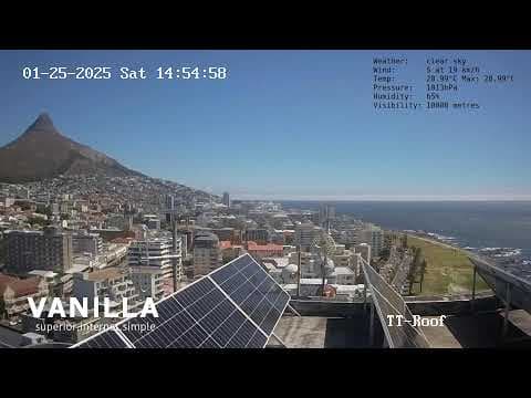 Sea Point Promenade Live Streaming HD Webcam, South Africa