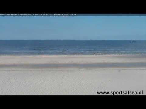 Live Castricum Beach HD Webcam, North Holland, NL