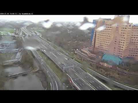 Live Webcam N7 Motorway Vrijheidsplein, Groningen, NL