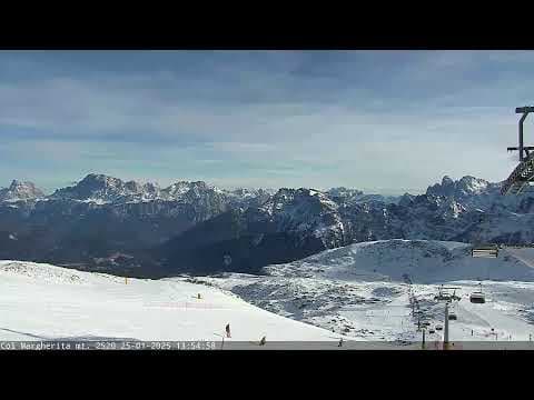 Live HD Webcam Col Margherita Passo San Pellegrino, TN, Italy