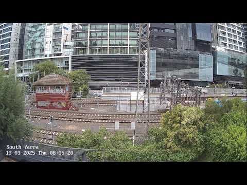 Live Webcam South Yarra Railway Station, VIC, Australia