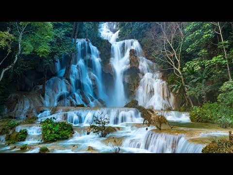 Live Kuang Si Waterfall Webcam, Luang Prabang, Laos