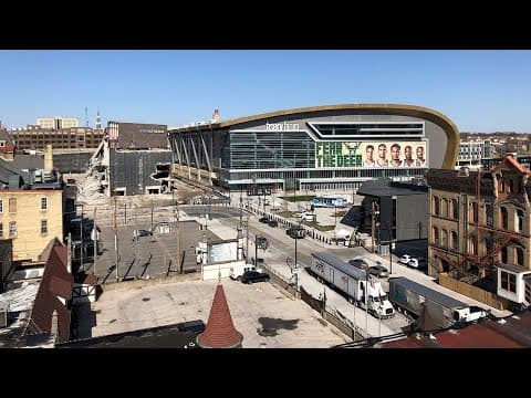 Live Streaming Webcam Fiserv Forum arena, Milwaukee, USA