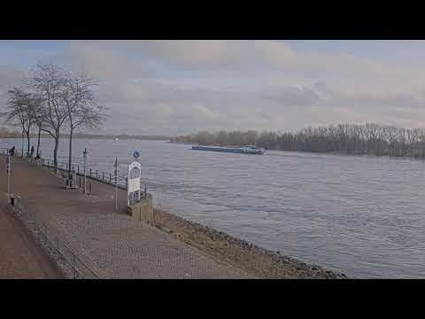 Live Rhine River Webcam, Rees, Germany