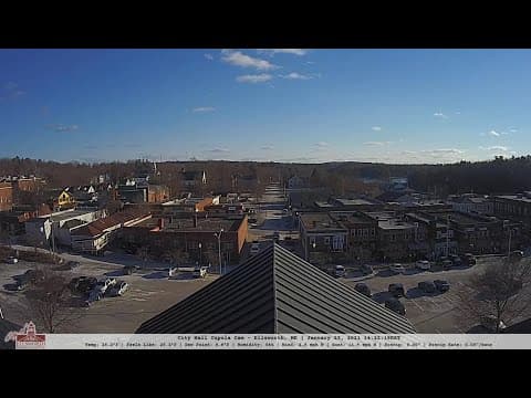 Live Streaming HD Webcam on City Hall, Ellsworth, USA