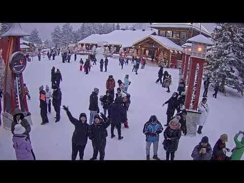 Santa Claus Village Live HD Webcam, Finland