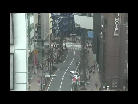 Koen-dori Street Live HD Stream Cam, Japan