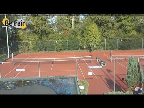 Be Fair Tennis Courts Live Webcam, Netherlands