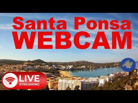 Santa Ponsa Beach Webcam, Mallorca, Spain - Webcamtaxi