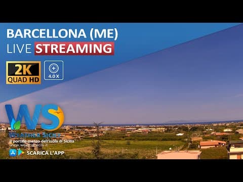 Live Webcam Barcellona Pozzo di Gotto Sicily, Italy