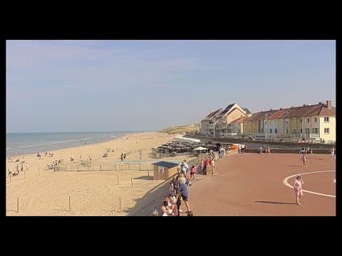 Live Webcam of Beach Fort-Mahon-Plage, France