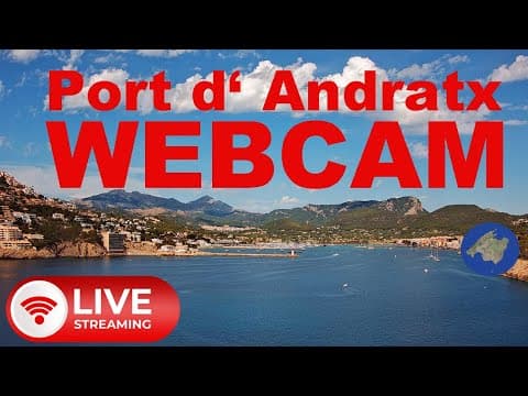 Webcam view of Port d'Andratx, Mallorca, Spain