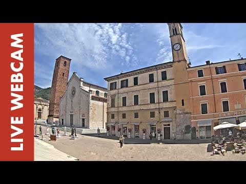 Live HD Webcam Piazza Duomo Square Pietrasanta Lu, Italy