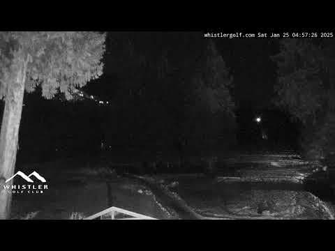 Whistler Golf Club Live Webcam Streaming, BC, Canada