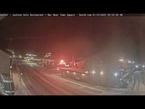 Live Webcam Gather Restaurant Jackson Hole, WY, USA