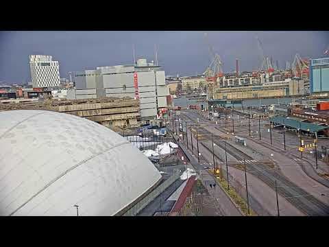 Port of Helsinki Live West Harbour North Webcam, Finland