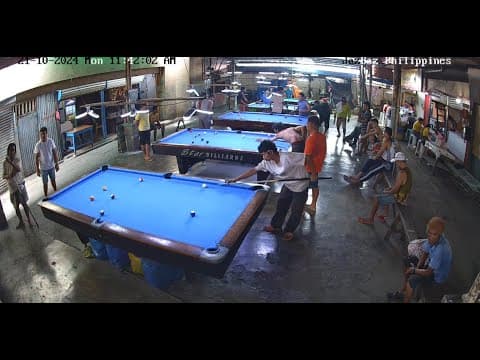 Live HD Webcam Stream of Billiards Hall in Bankerohan, Davao, Philippines