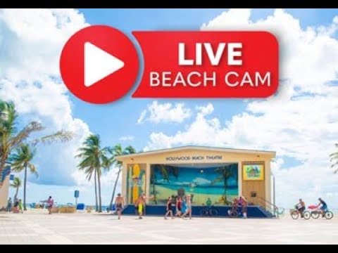 Live HD Webcam Hollywood Beach Theatre, FL, USA