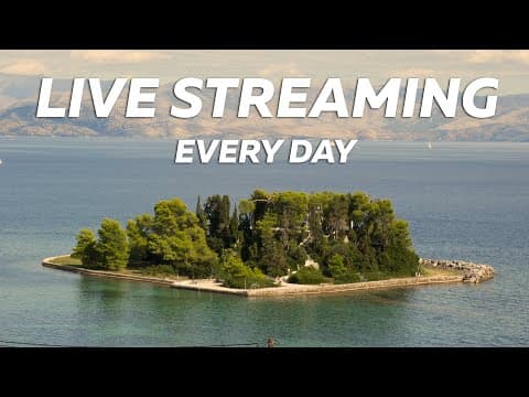 Live Corfu, Kerkyra Webcam Mouse Island, Ionian Islands, Greece