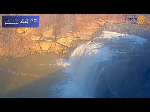 East Falls Riverwalk Live Webcam in Ohio, USA