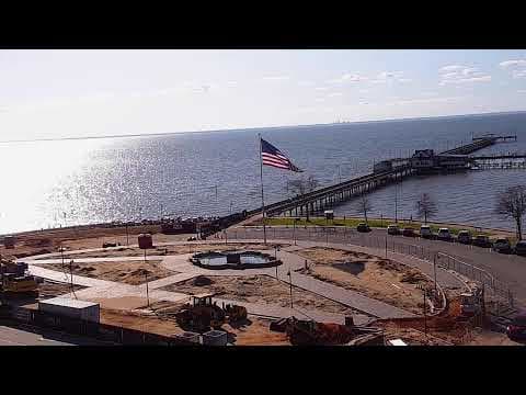 Live webcam of Fairhope Municipal Pier in Alabama, USA