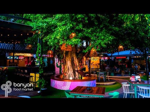 Live webcam view of Banyan Food Market in Koh Samui, Thailand