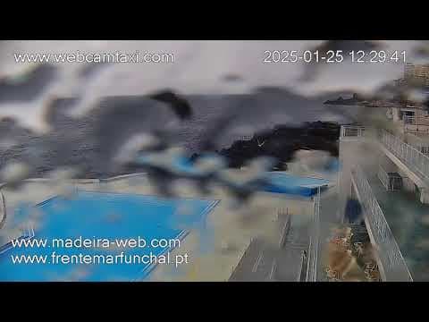 Live Webcam Lido Bathing Complex, Madeira Island, Portugal