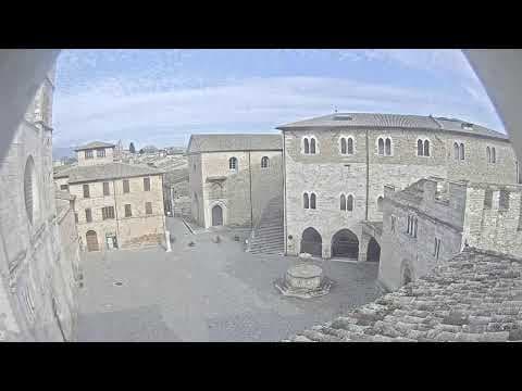 Live Piazza Filippo Silvestri Square Webcam, Bevagna, Italy
