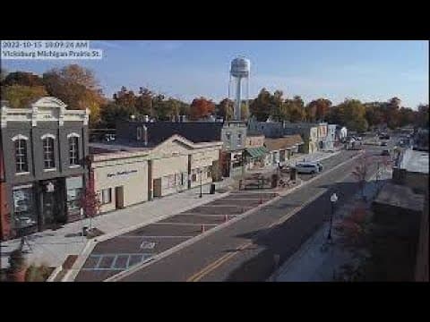 Vicksburg Prairie St Live Webcam - Michigan, USA
