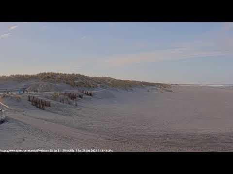 Live Pavilion Sjoerd Webcam on the beach of Nes Ameland, Friesland, Netherlands