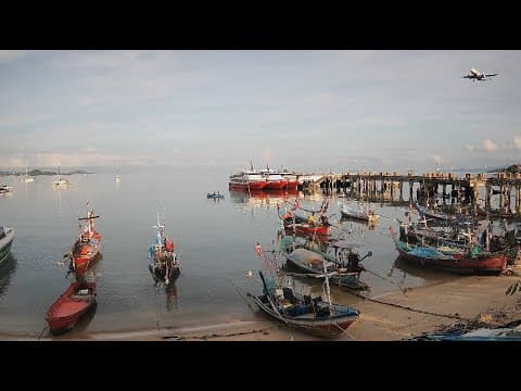 Floating Lotus Indian Resto-Bar Webcam at Bangrak, Koh Samui, Thailand