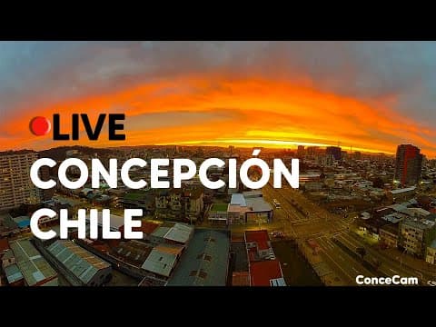 Live HD Webcam of Central Concepcion in the Biobio Region of Chile