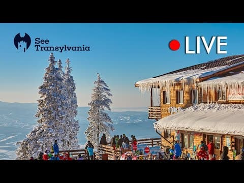 Cabana Postavarul Webcam Poiana Brasov, Romania