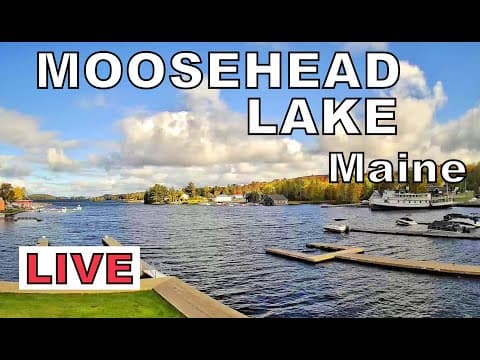 Live Moosehead Lake Webcam Dockside Inn &amp; Tavern ME, USA