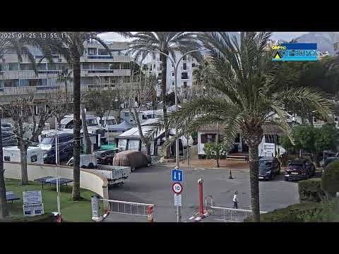 Live Webcam Altea Camping Cap-Blanch, Alicante, Spain