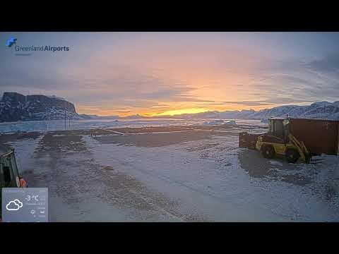 Uummannaq Heliport Live Webcam, Greenland, DK