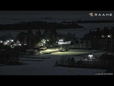 Live Raahe City Webcam, North Ostrobothnia, Finland