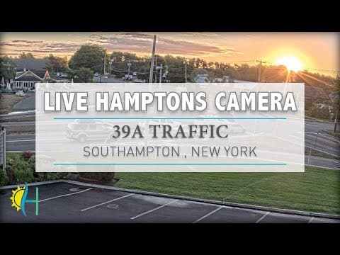 Live Webcam 39A Traffic Southampton Village, NY, USA