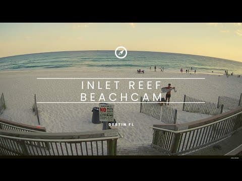 Live HD Webcam Inlet Reef Beach, Destin, Florida, USA