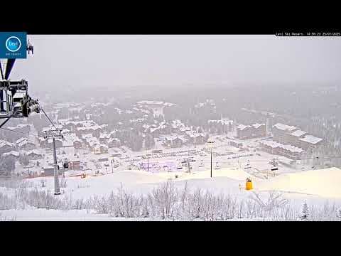 Levi Fell Ski Resort HD Live Cam, Finland