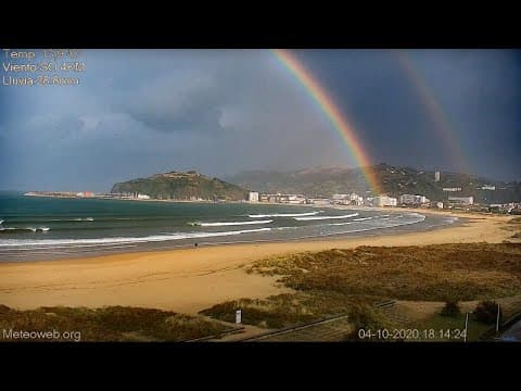 Laredo Beach, Spain Live Webcam