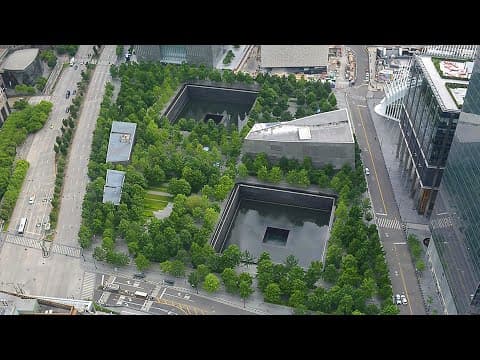 Live Webcam view of the 9/11 Memorial &amp; Museum in New York City, USA