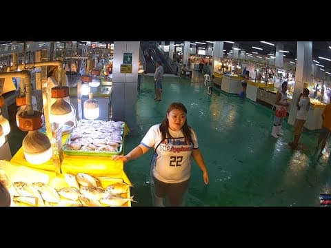 Webcam view of the New Agdao Farmers Market in Davao City, Philippines