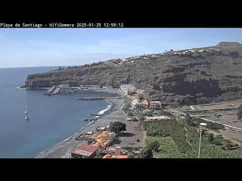 Live Playa de Santiago Beach Webcam Stream La Gomera, Spain